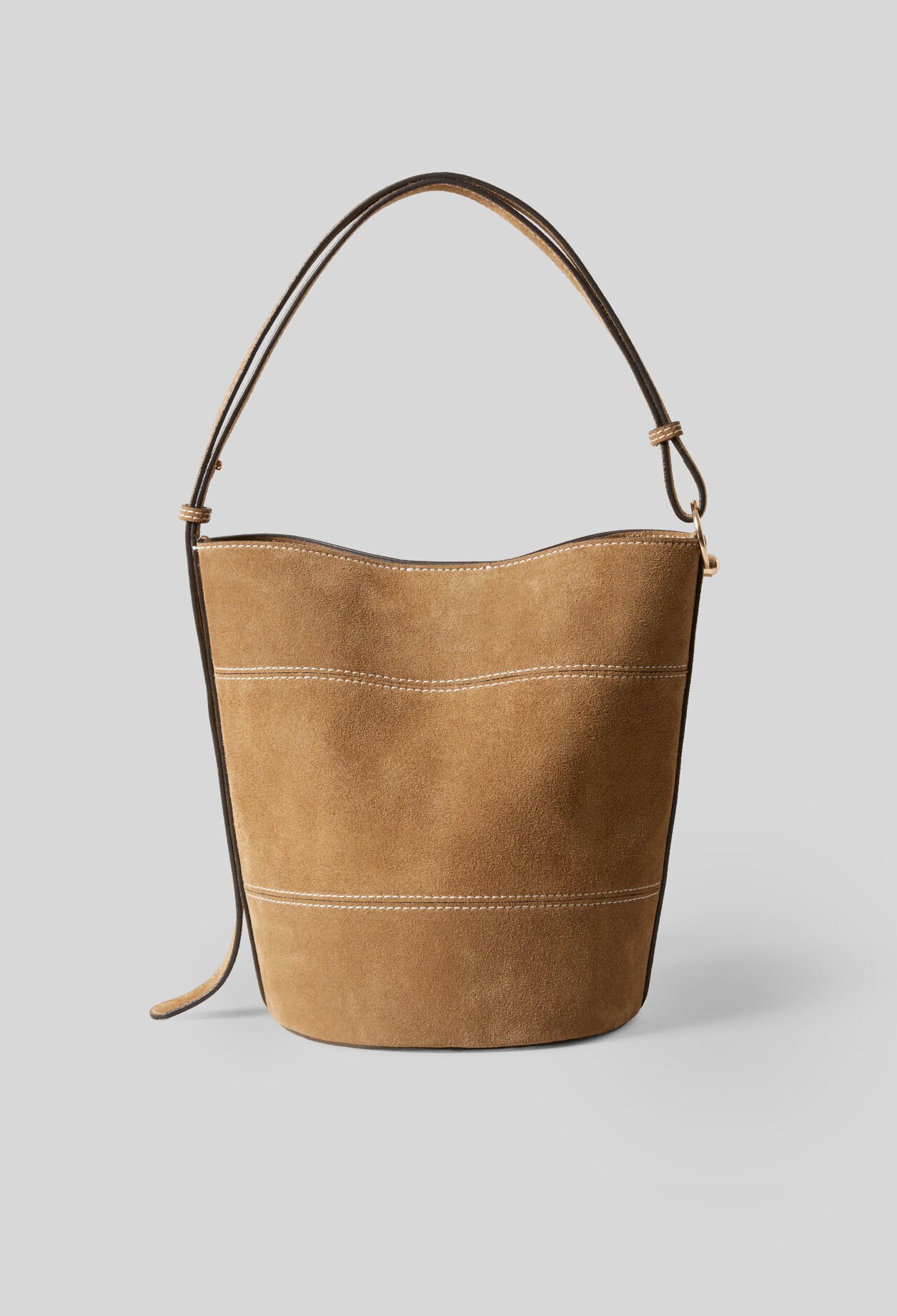 Solveig Beuteltasche aus Wildleder