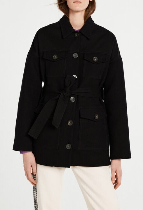 Jacke mit Gürtel