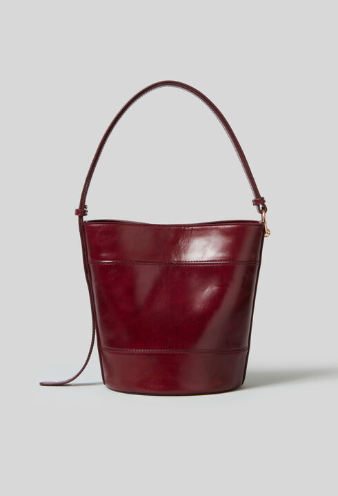 Solveig Tasche Eimer Leder