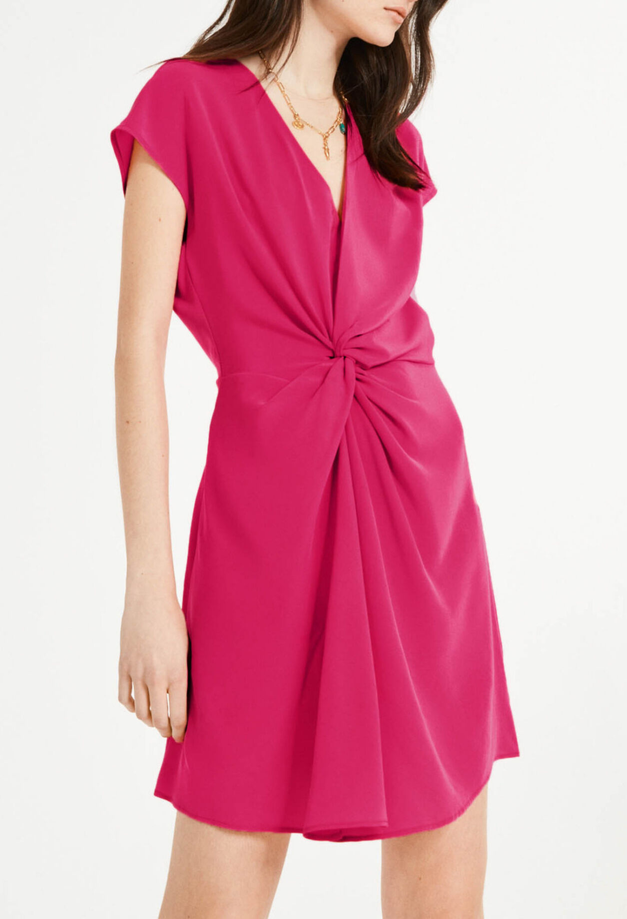 Drapiertes Kleid