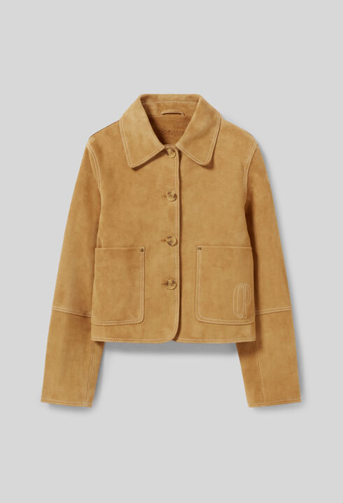 Wildlederjacke