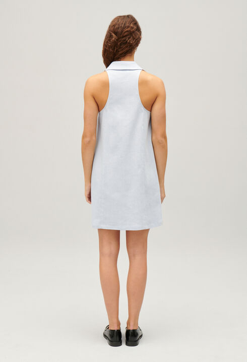 Kurzes, gekn&ouml;pftes Babydoll-Kleid