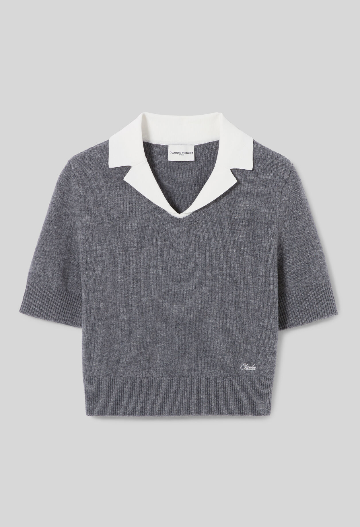 Figurnaher Feinstrickpullover