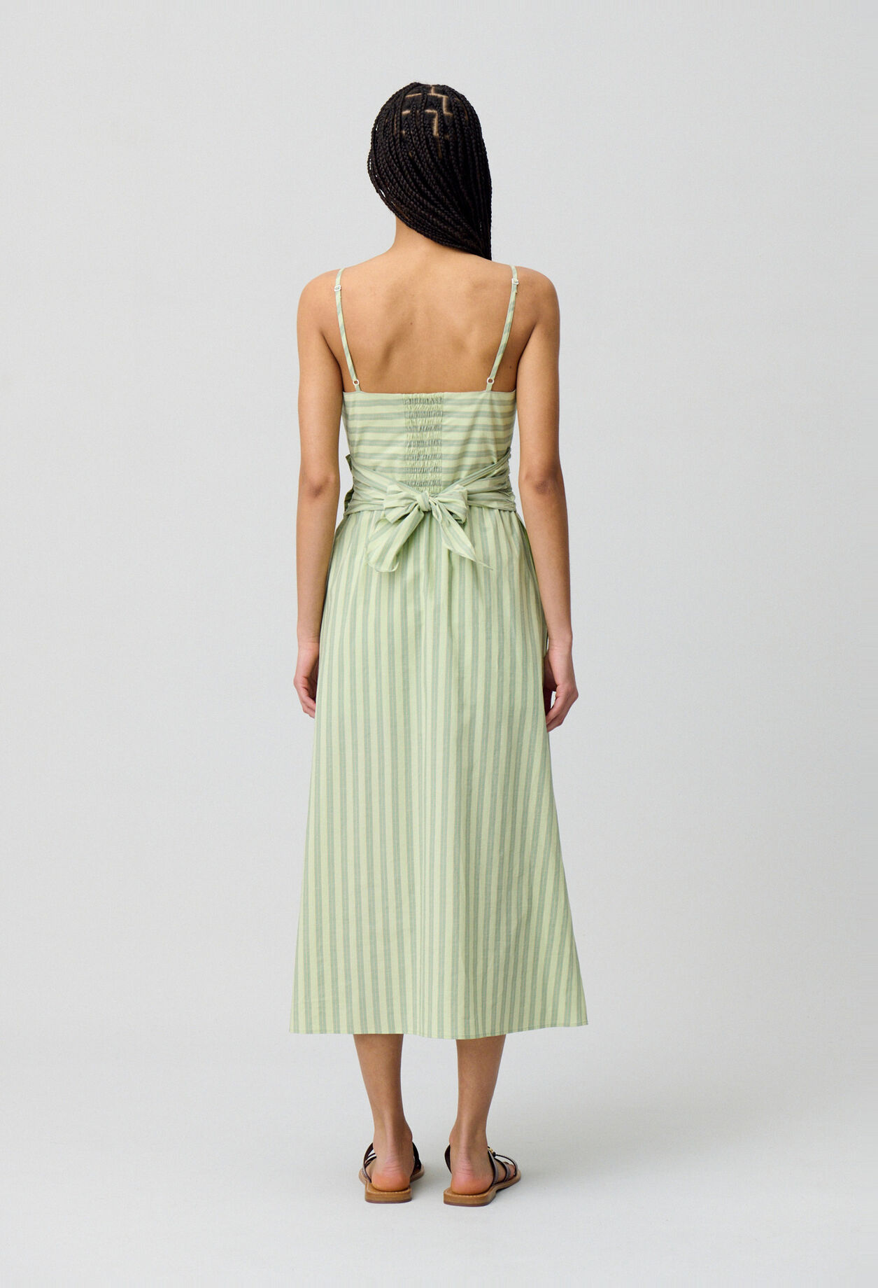 Langes Tr&auml;gerkleid