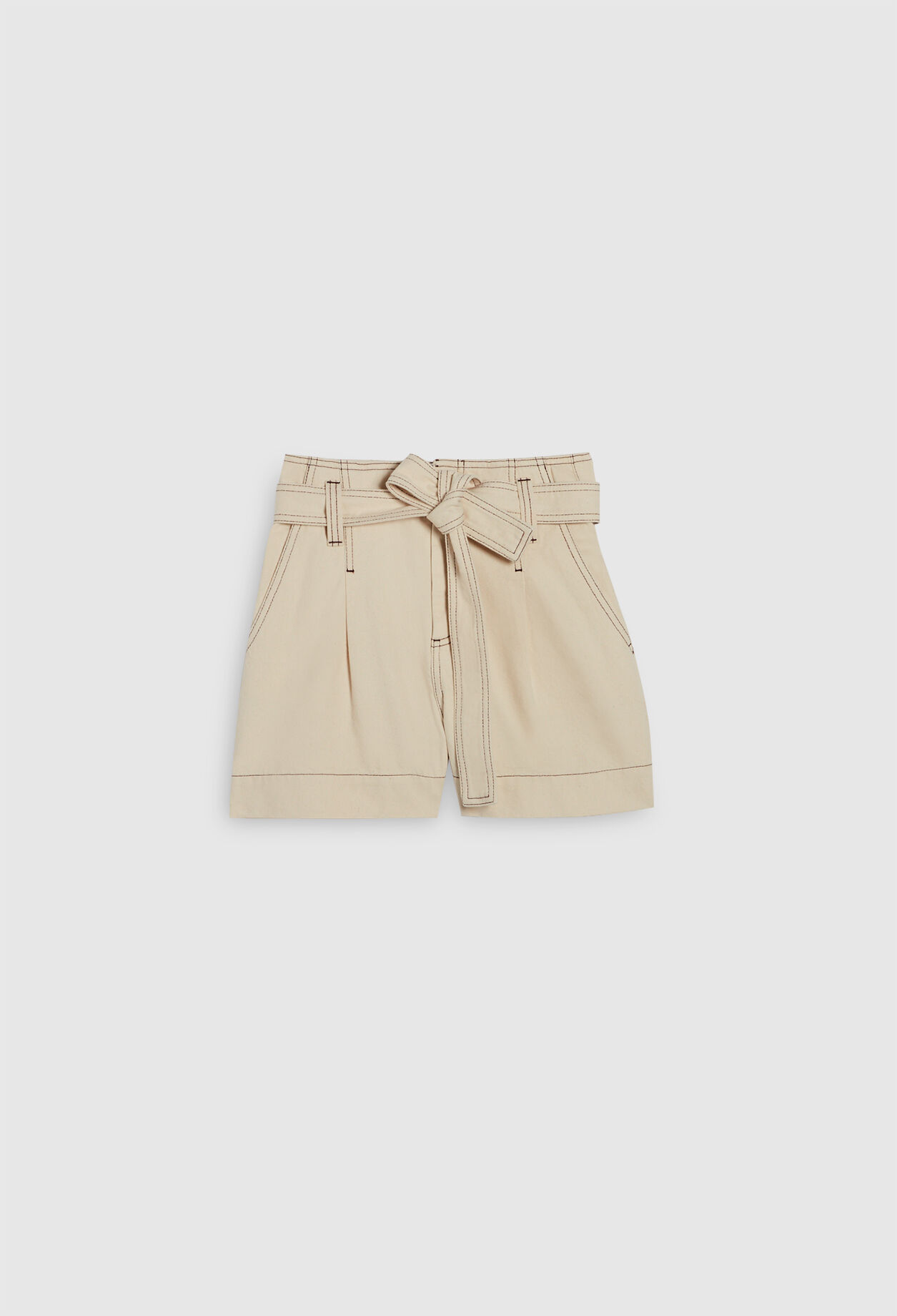 Shorts mit hoher Taille