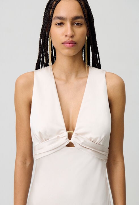 Fließendes Maxikleid