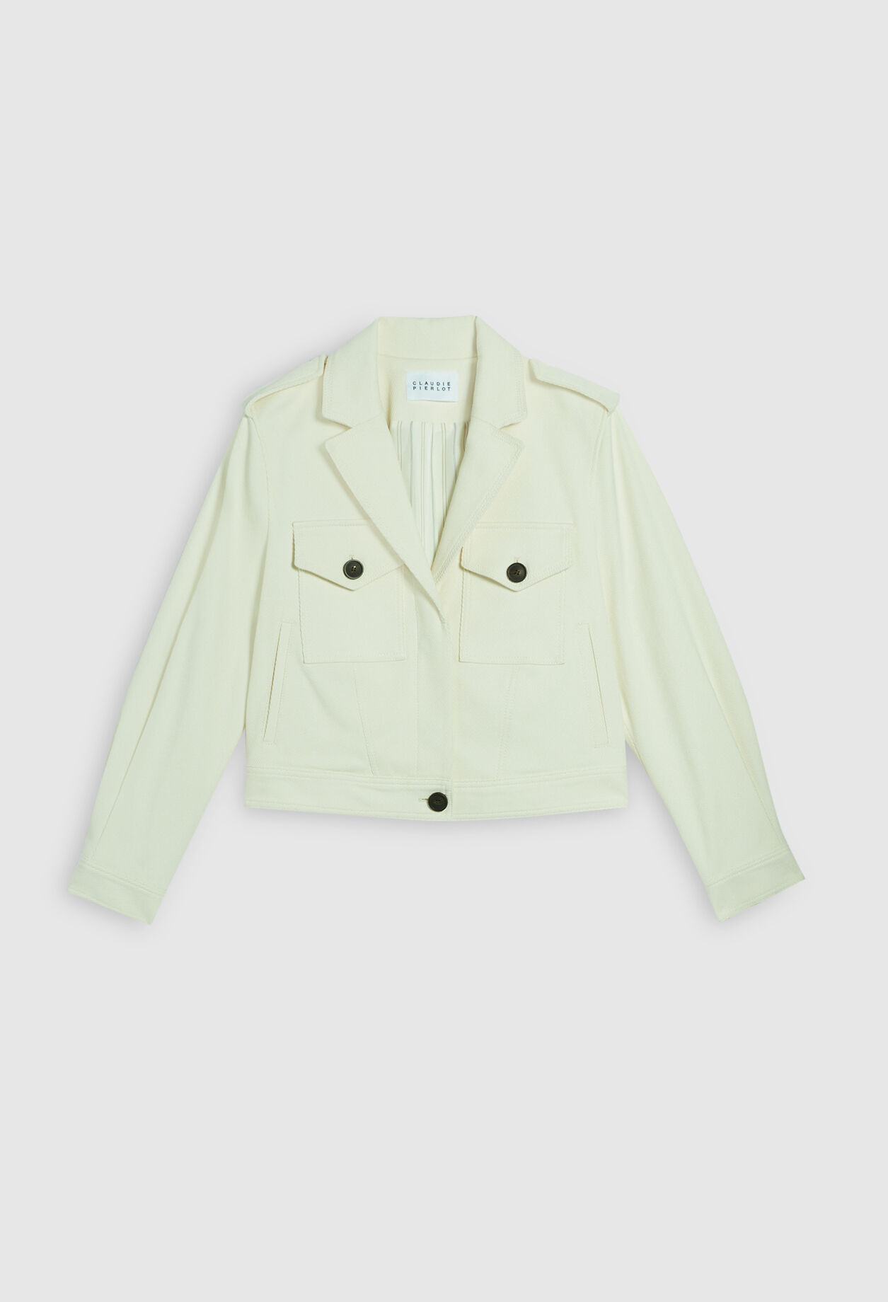 Jacke im Blouson-Stil aus Bio-Baumwolle