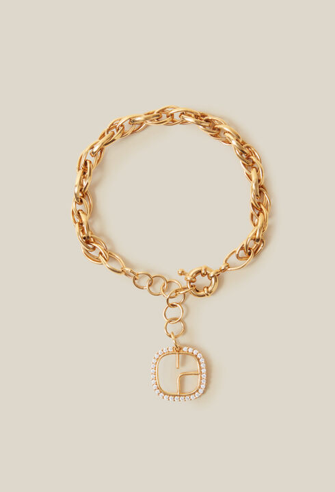 Goldkette CP-Logo Armband