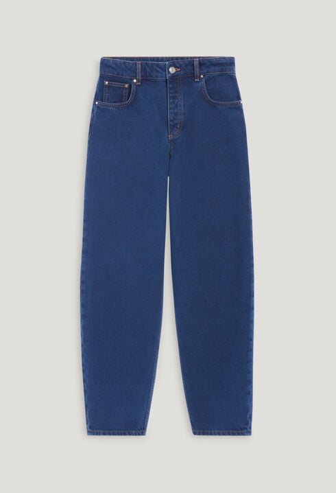 Mom Jeans Luc in Blau