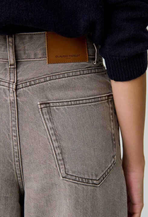 Baggy-Jeans aus Denim