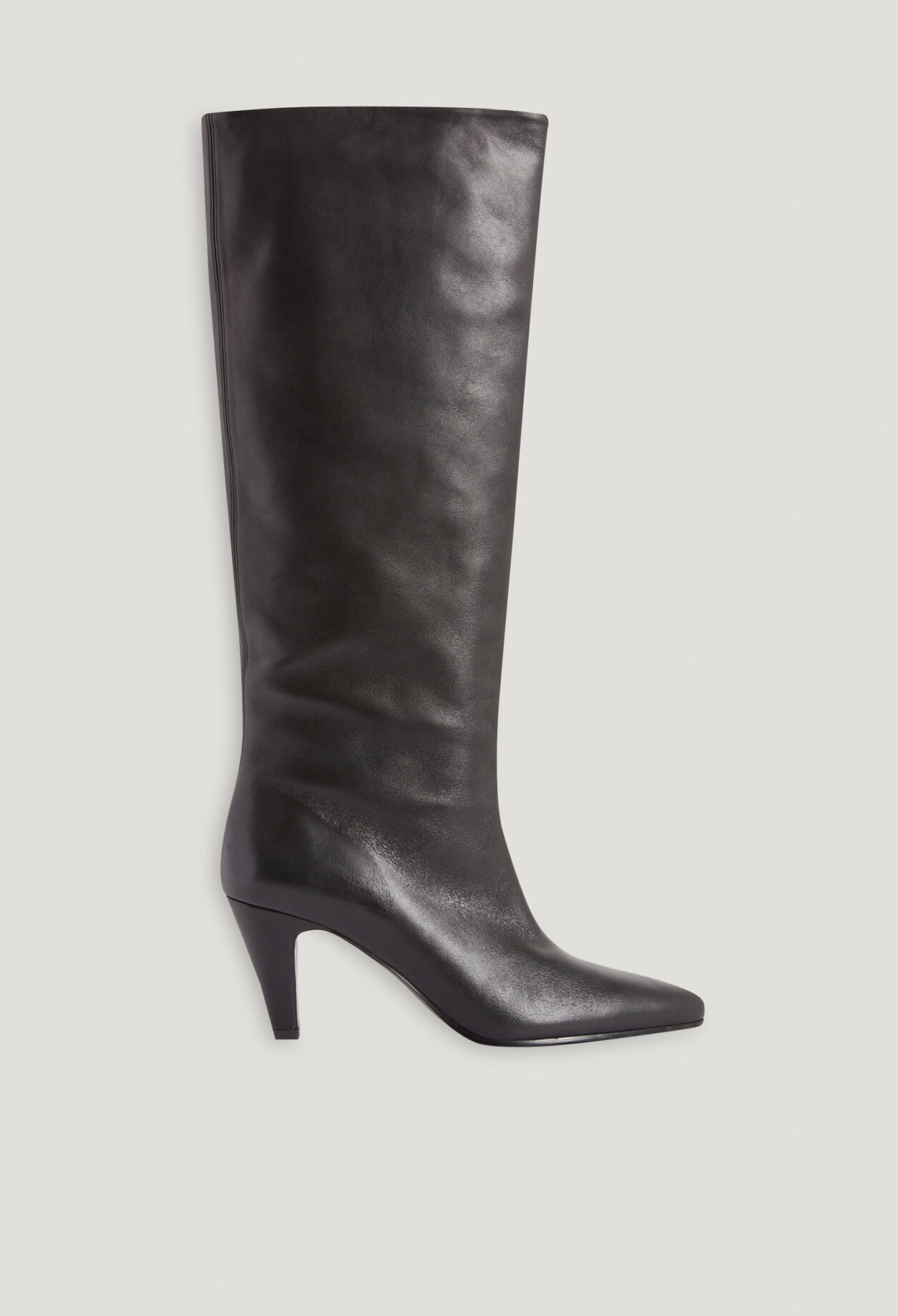 Hohe Lederstiefel