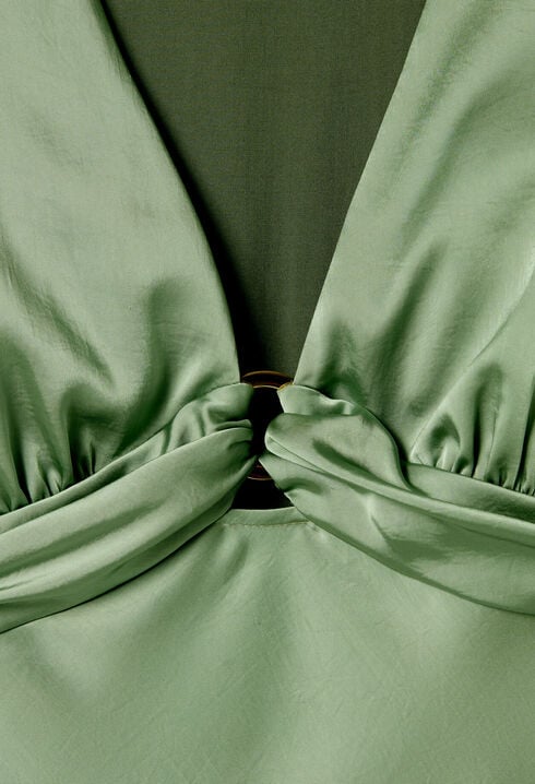 Fließendes Maxikleid