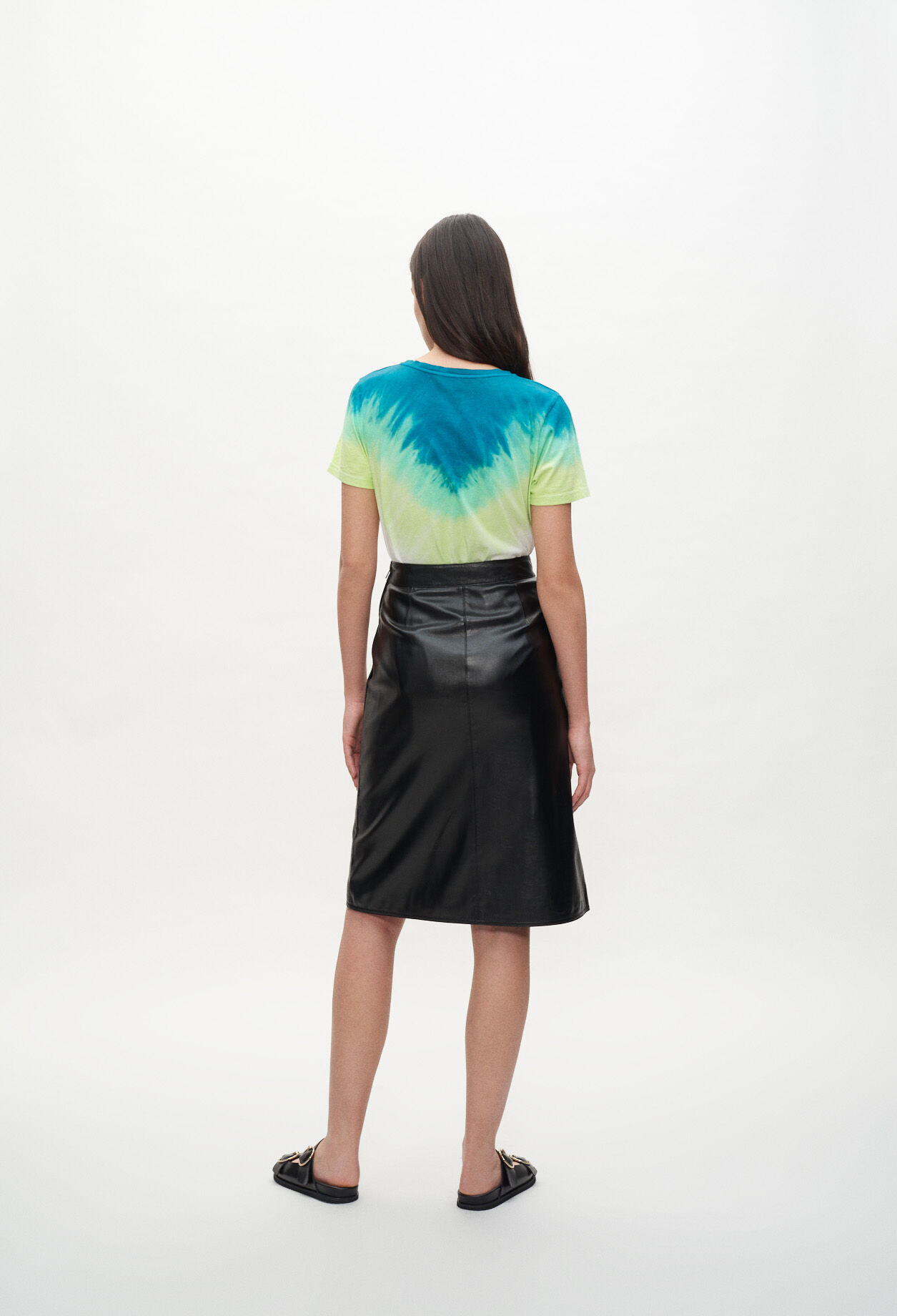 Geometrisches T-Shirt tie & dye