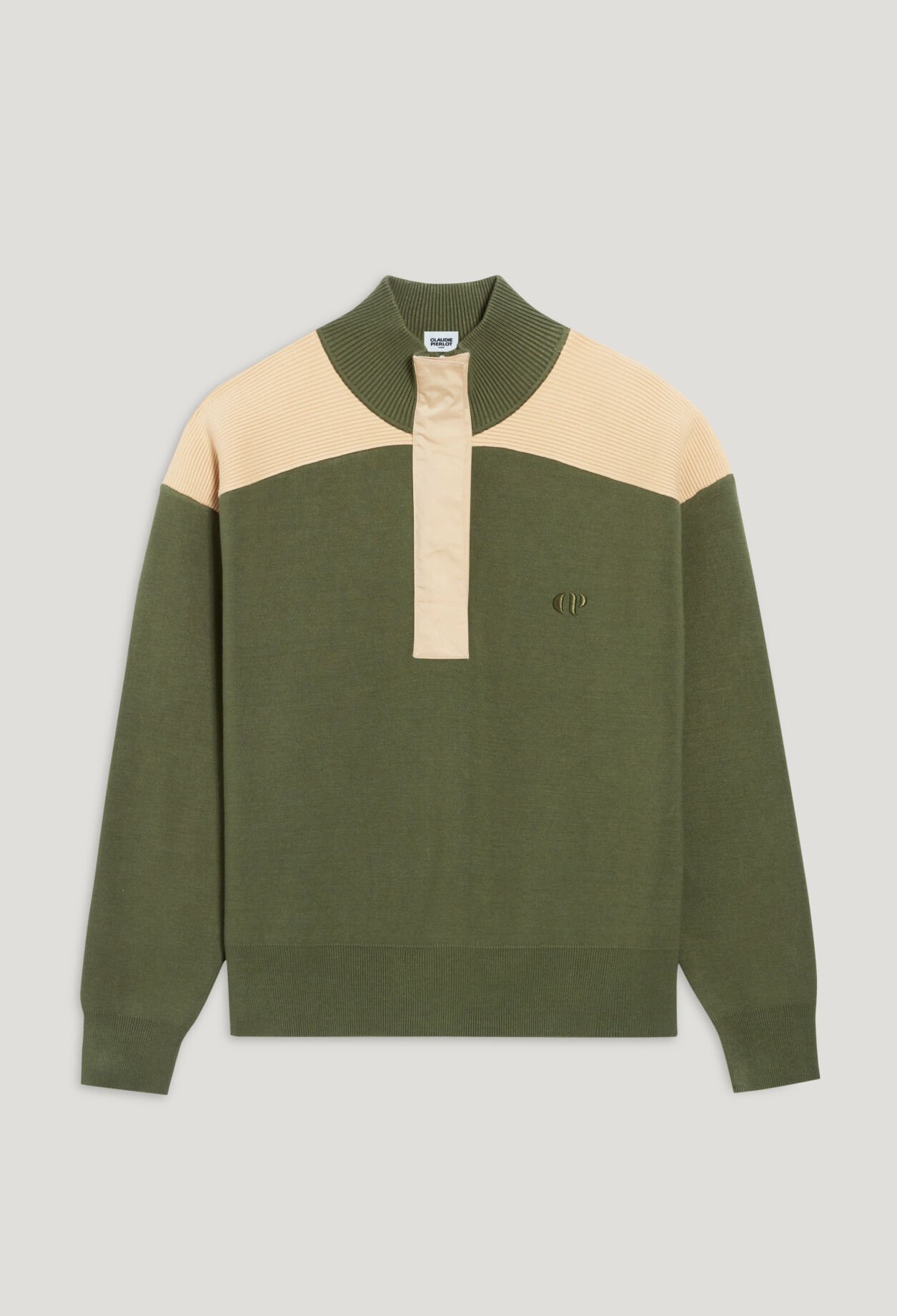 Minimum Sweatshirt mit Trucker-Kragen