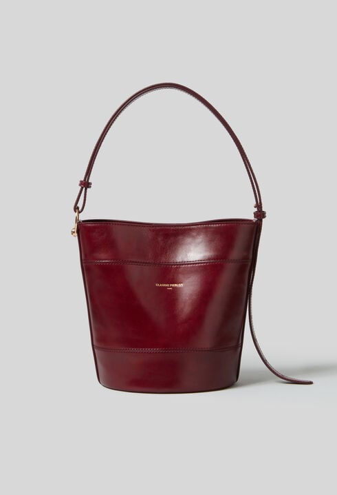 Solveig Tasche Eimer Leder