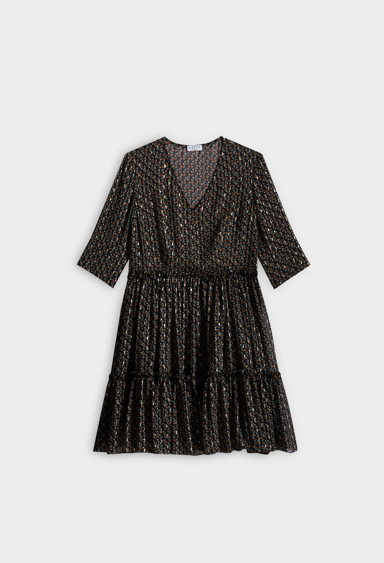 Kleid mit Volants