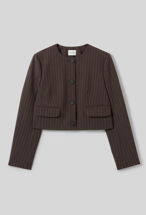 Kurze Box-Jacke