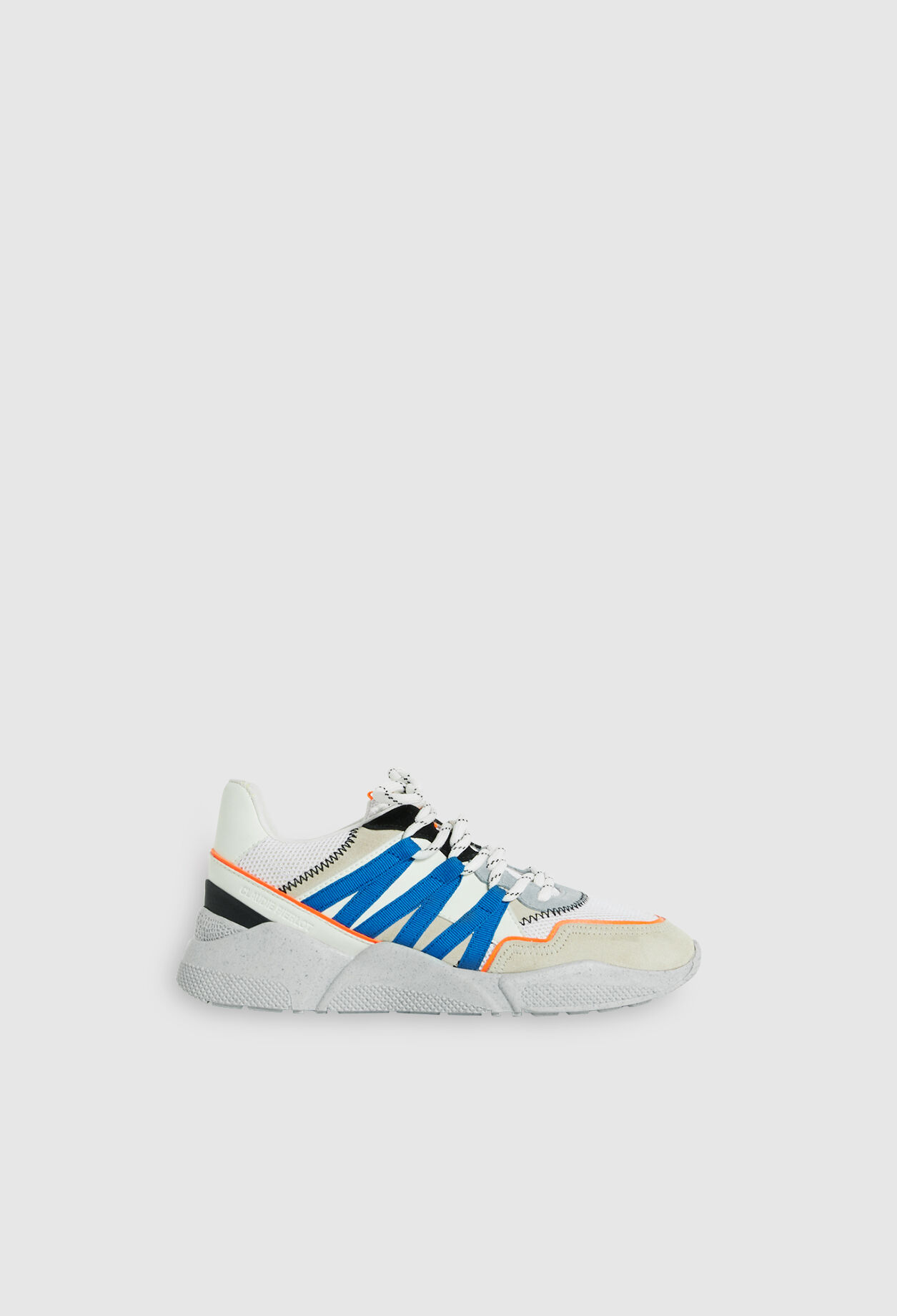 Grafische Sneakers  Öko-Leder