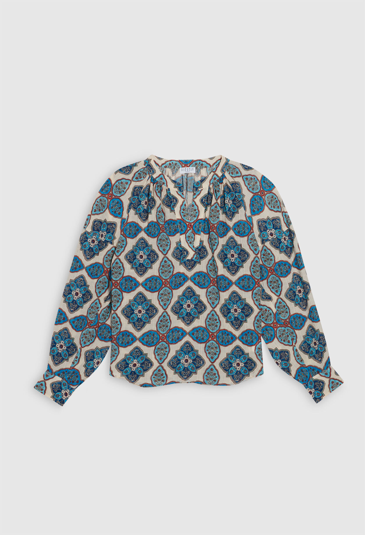 Bedruckte Bluse