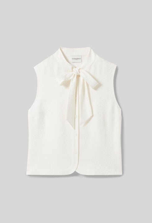Ärmellose Bluse