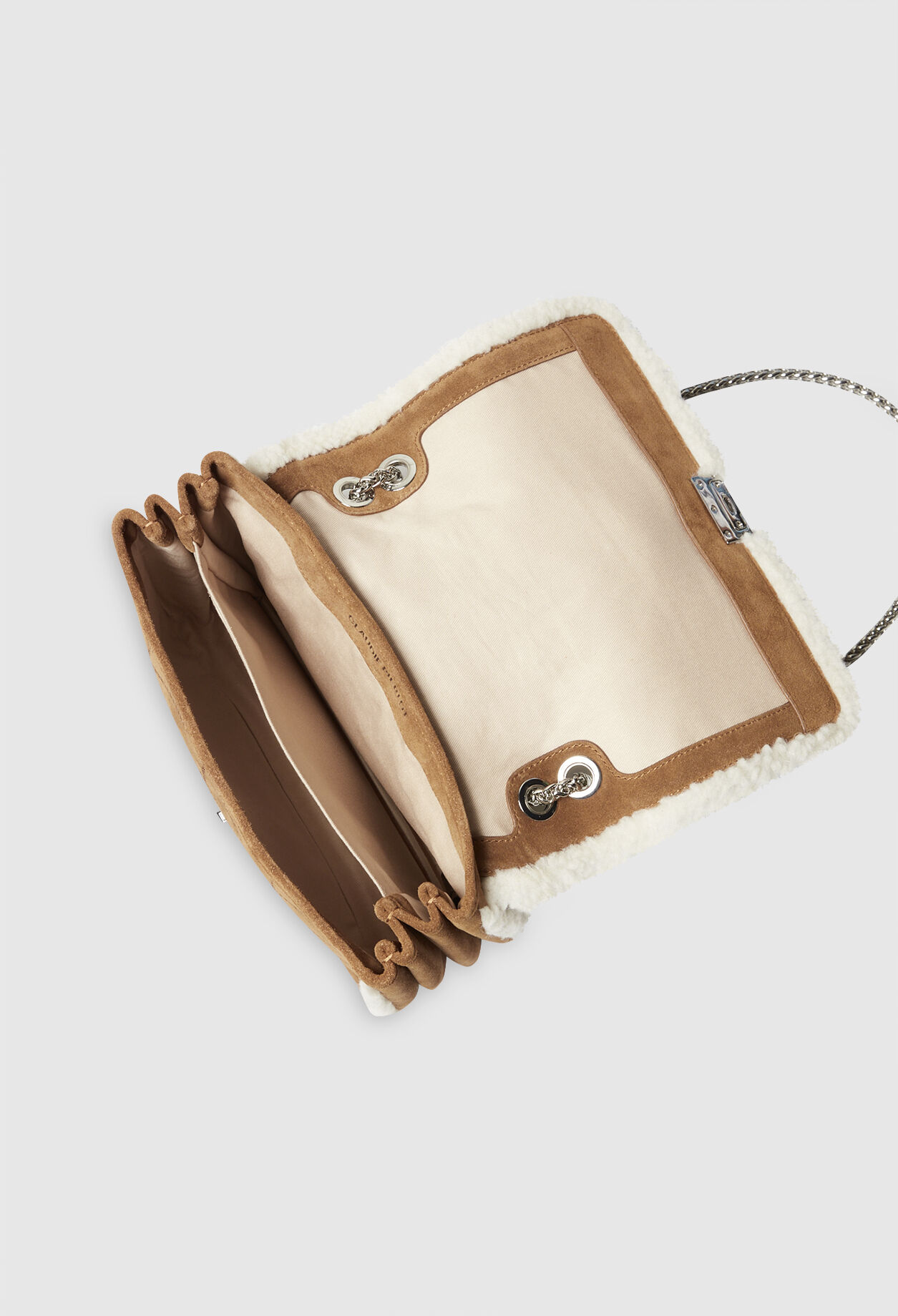 Tasche Karamell Angelo Schafsfell