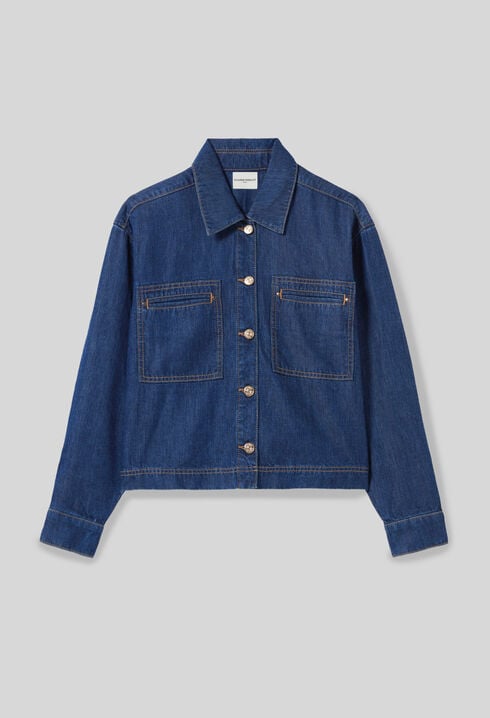 Oversize-Denimhemd