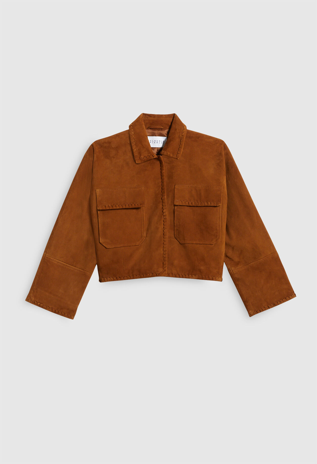 Blouson aus umweltfreundlichem Wildleder