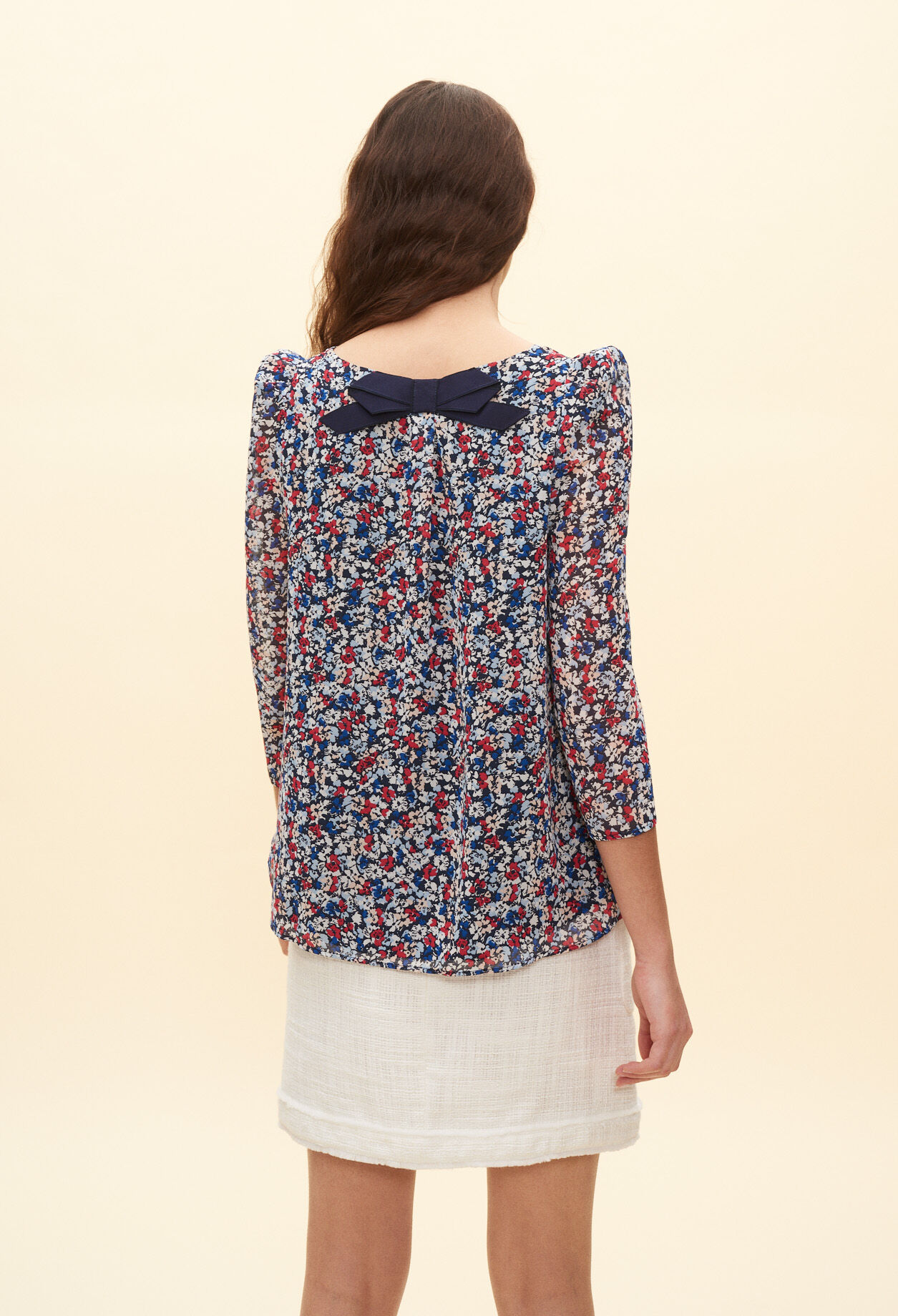 Bluse mit Blumenmuster
