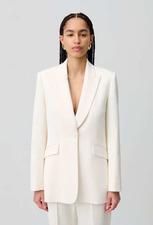 Taillierte Blazerjacke