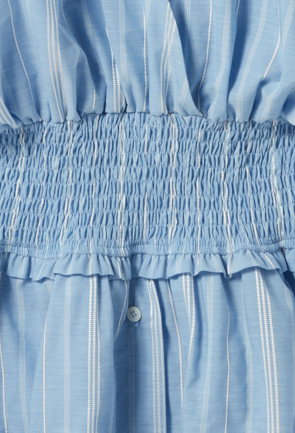 Gestreiftes Kleid in Wickeloptik