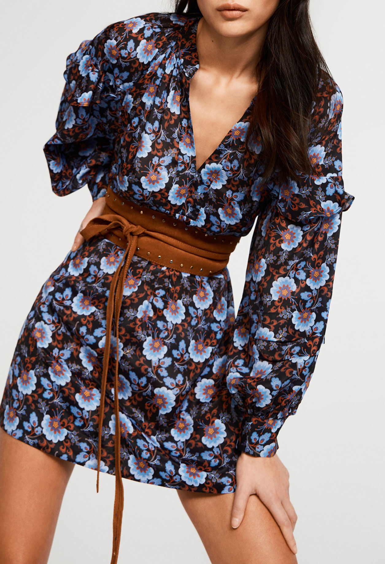 Bedrucktes Tunika-Kleid