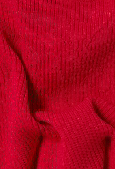 Rüschen-Strickkleid