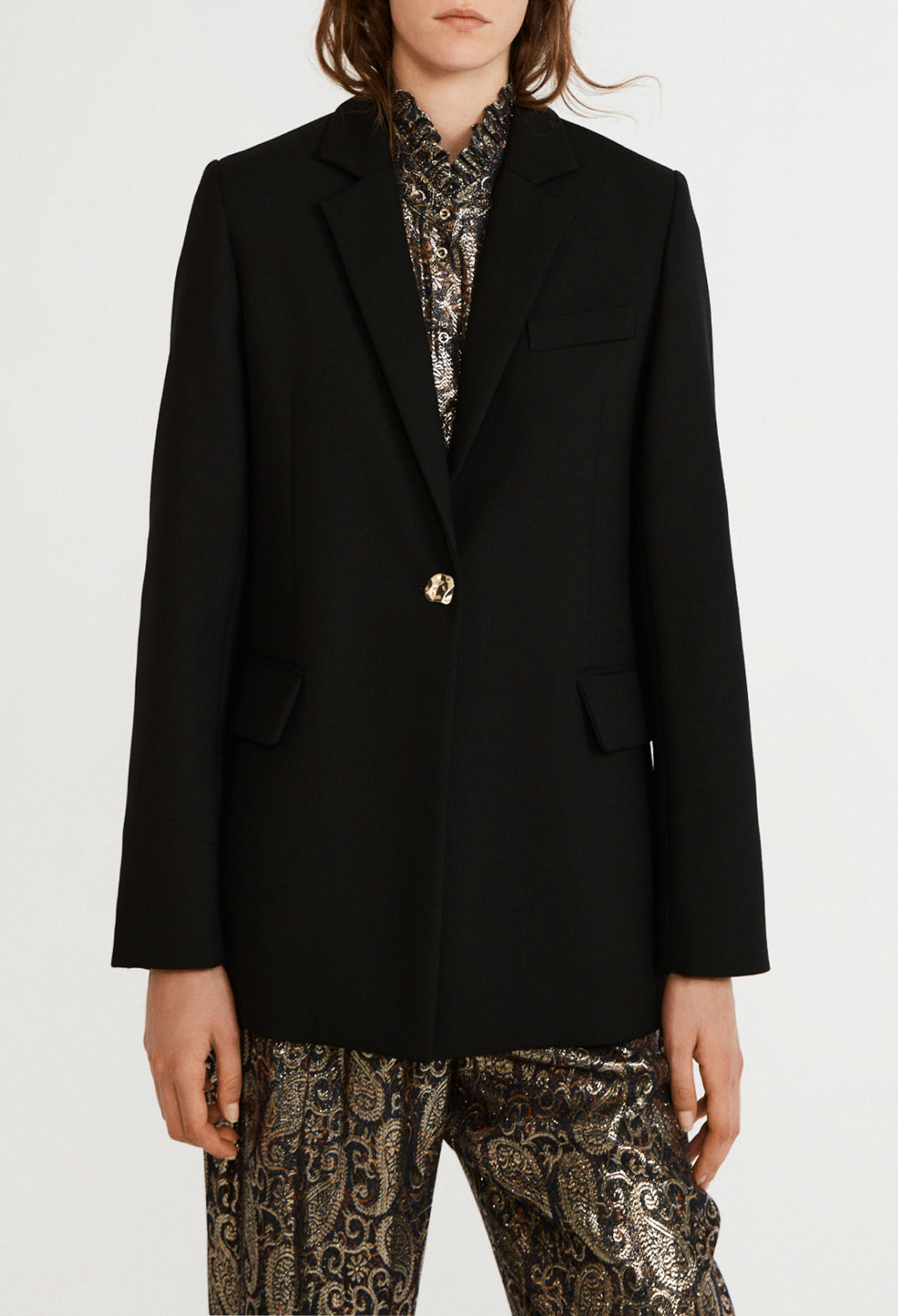 Blazer und recyceltes Polyester