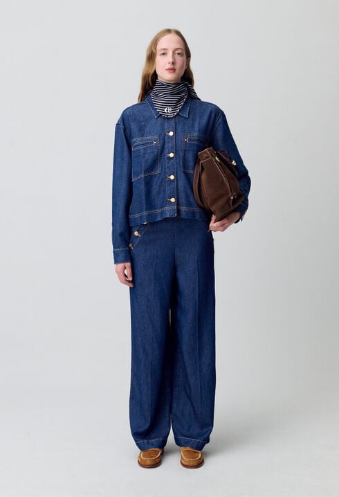 Oversize-Denimhemd