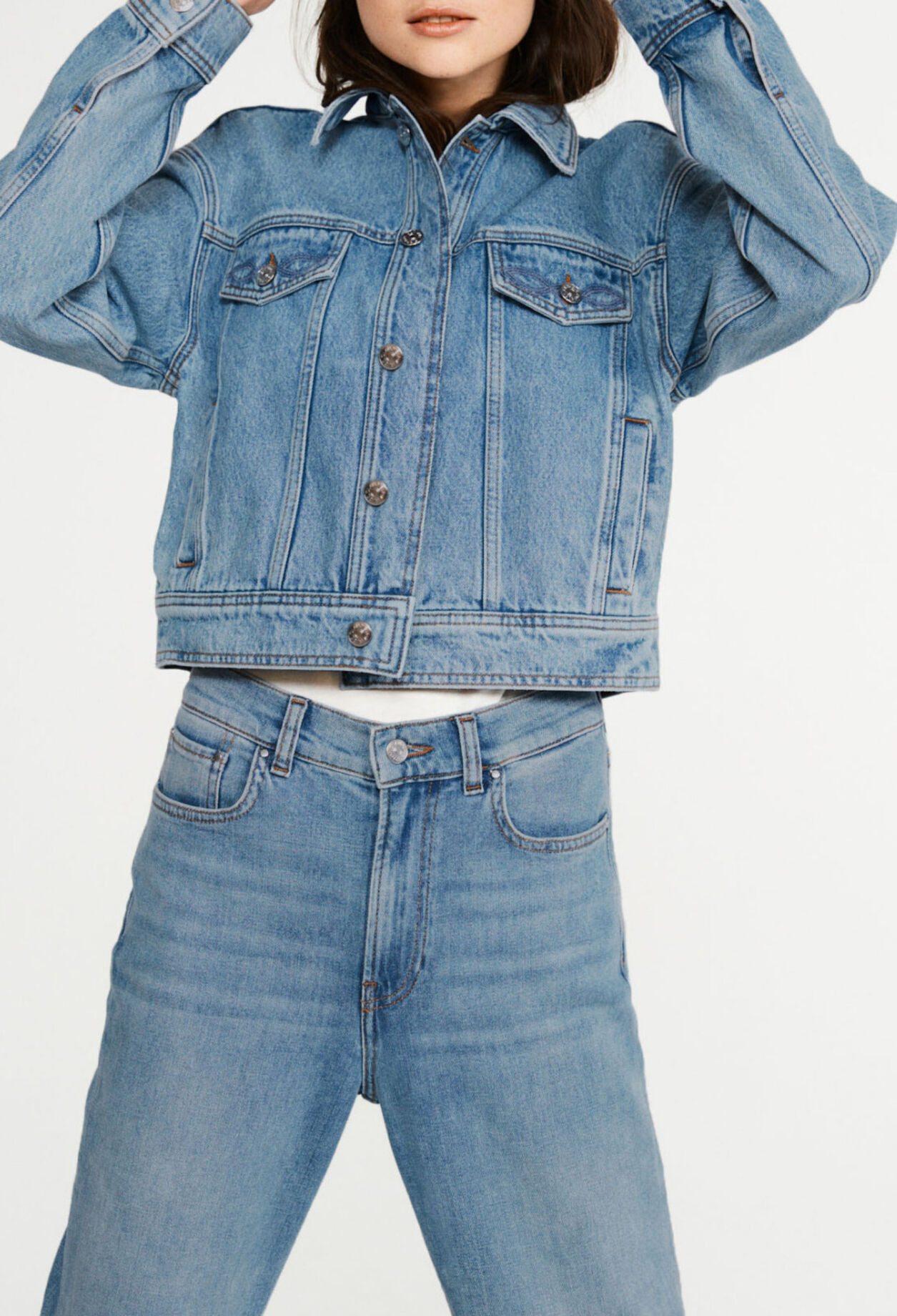 Jeans-Blouson