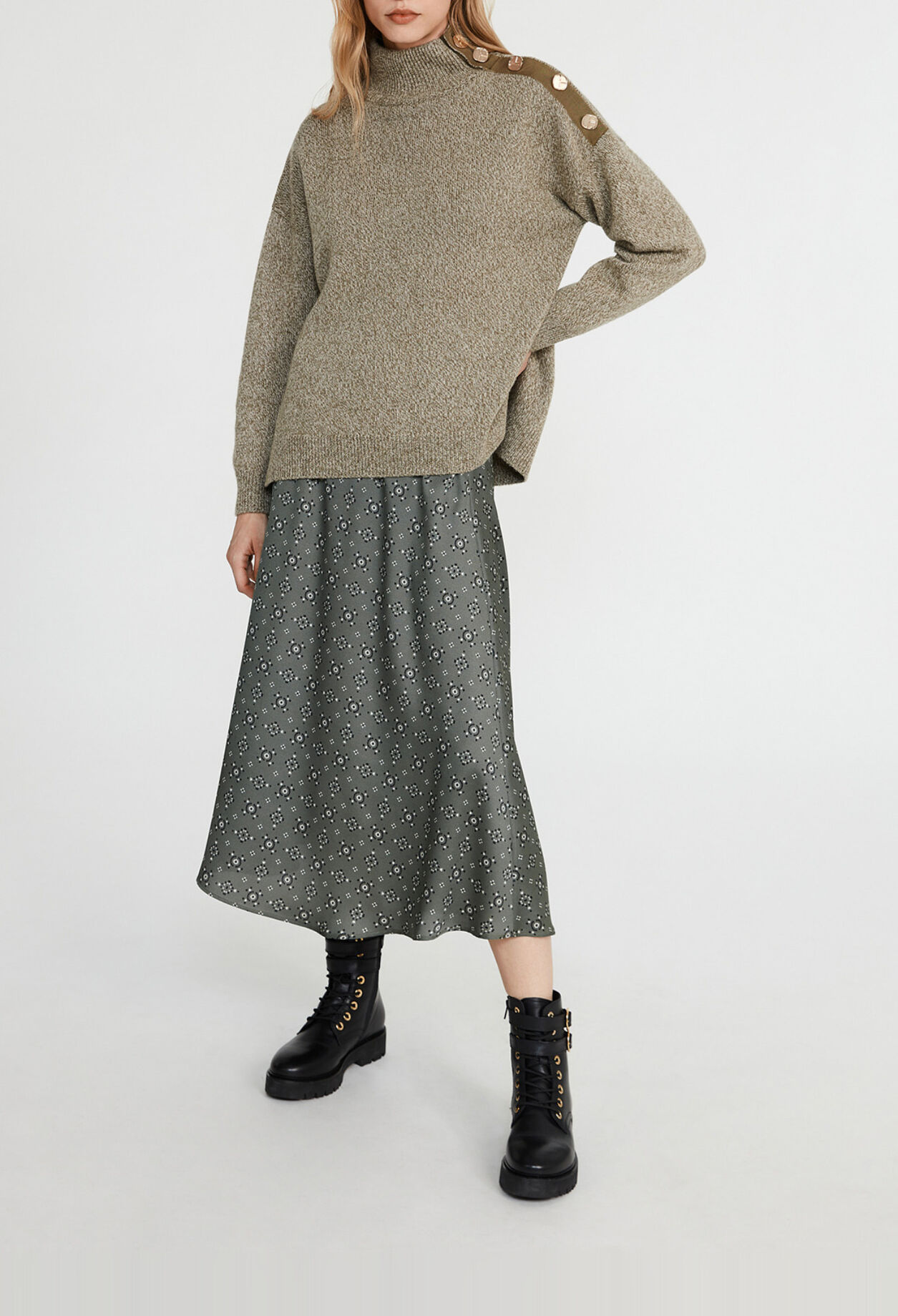 Oversize-Pullover aus Wolle