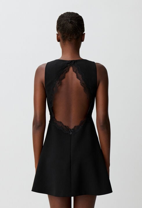 R&uuml;ckenfreies Spitzenkleid