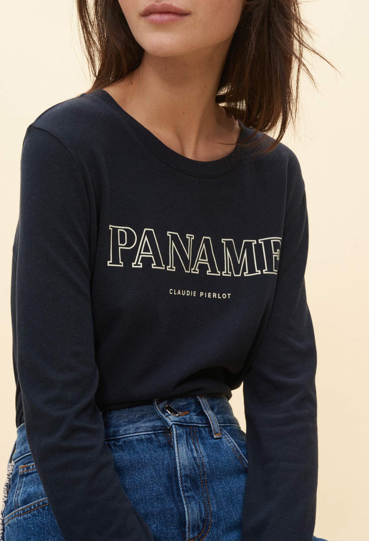 T-Shirt mit langen Ärmeln „Paname“