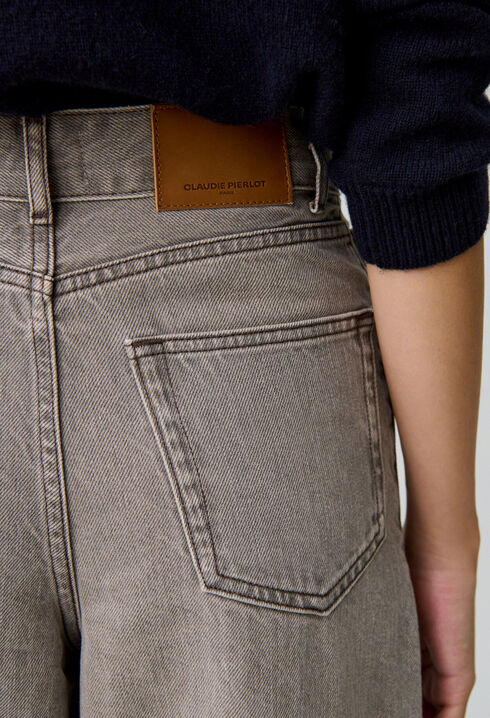 Baggy-Jeans aus Denim