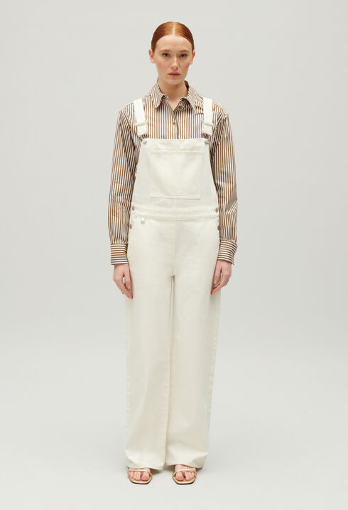 Overall aus Denim Ecru