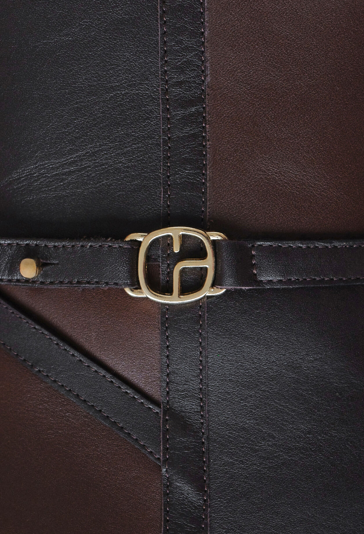 Patchwork-Lacklederstiefel