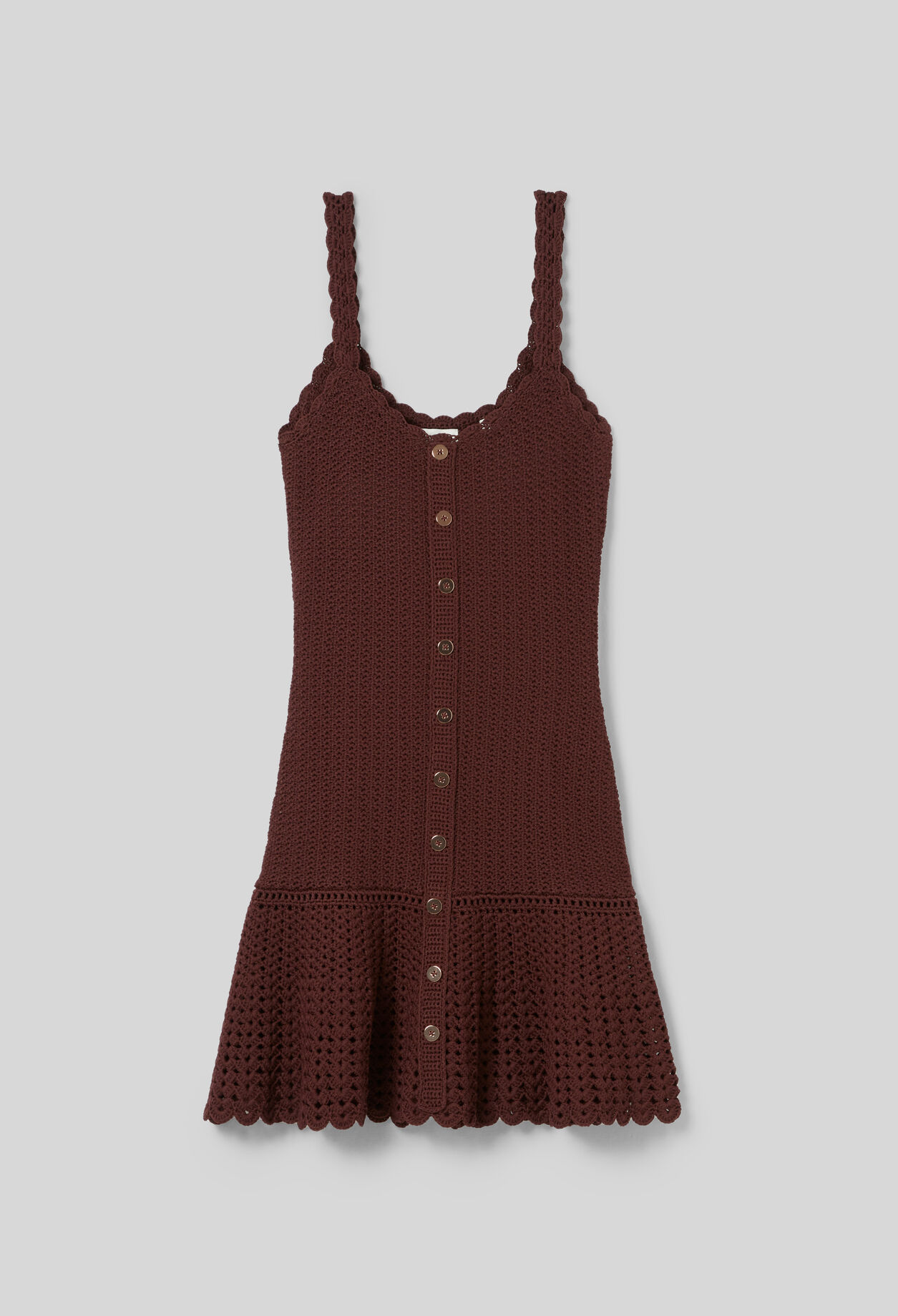 Kurzes Häkelkleid