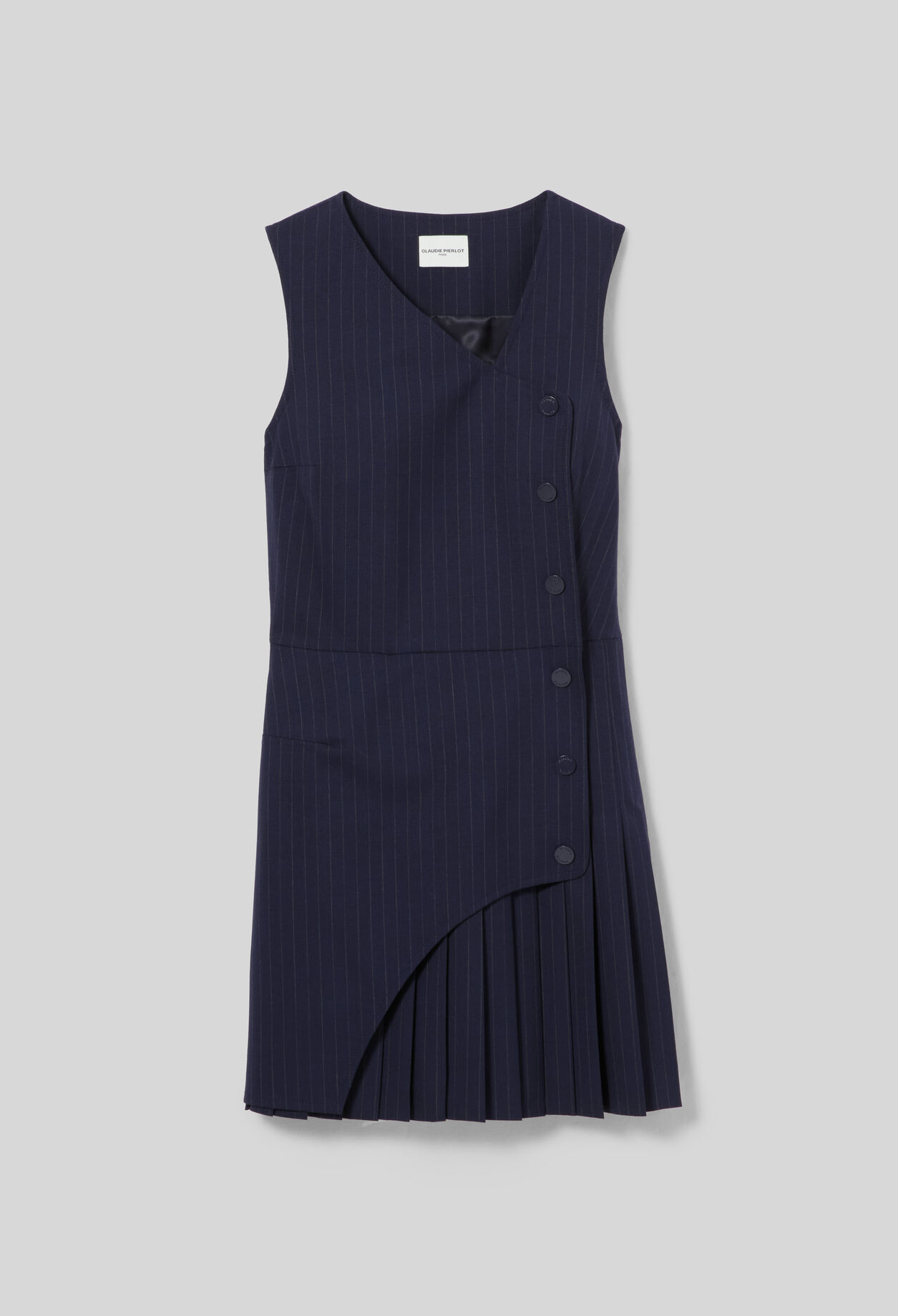 &Auml;rmelloses kurzes Kleid