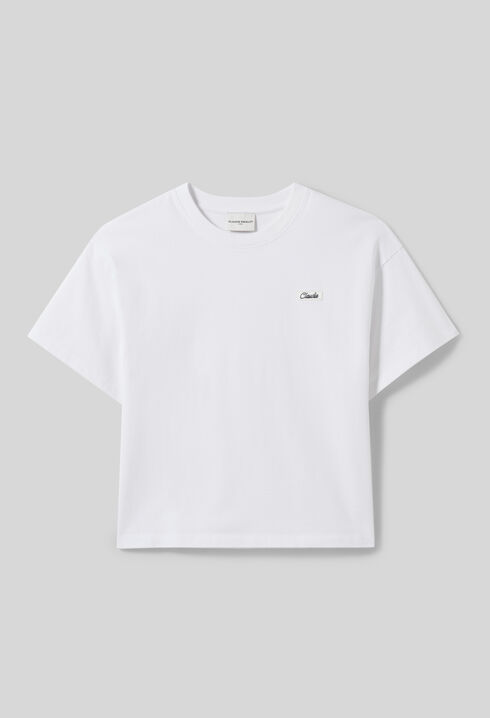Weites Baumwoll-T-Shirt
