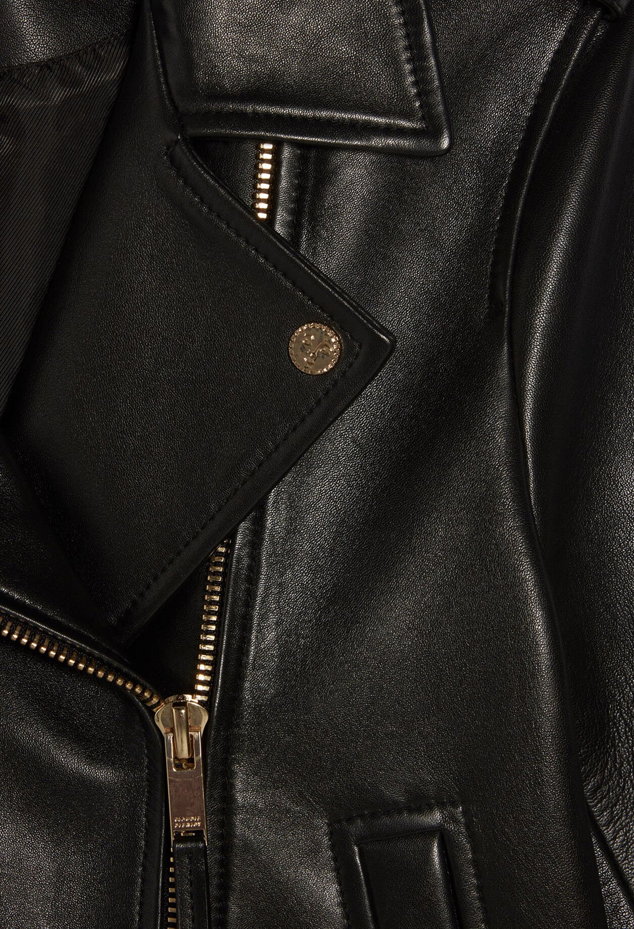 Jacke aus Leder