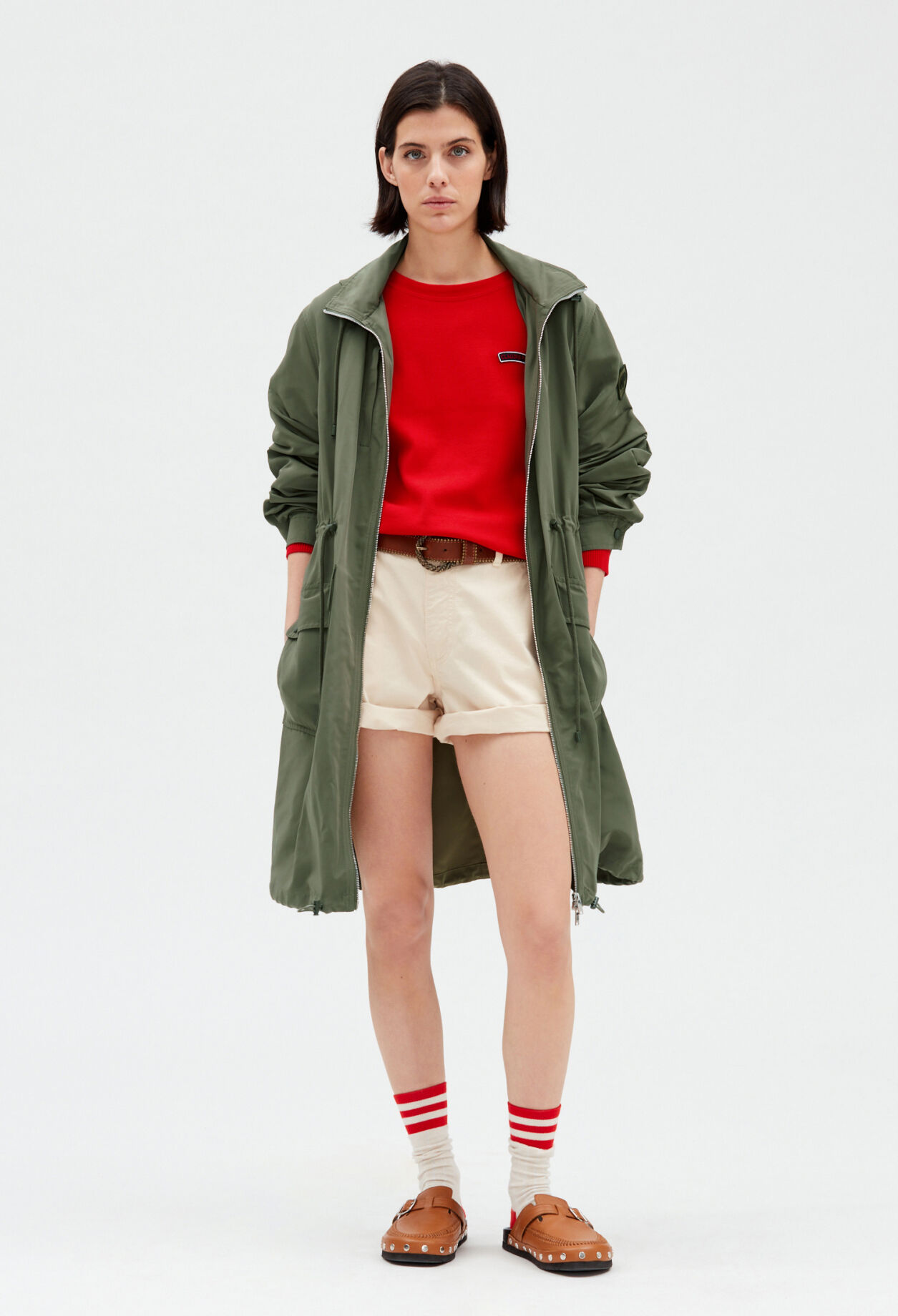 Parka khaki