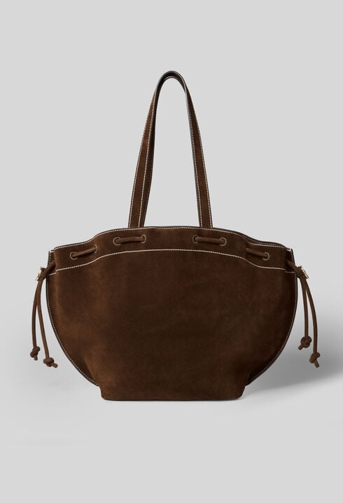 Shopper-Tasche aus Wildleder