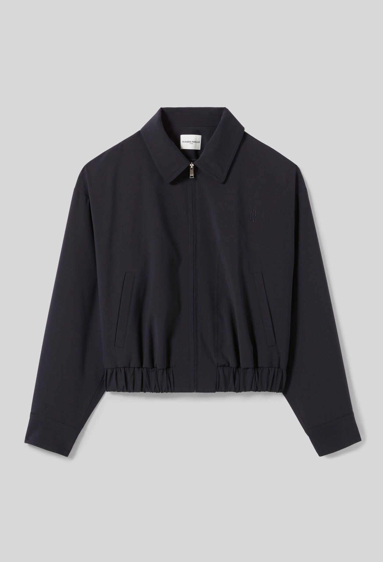 Übergroße Reißverschlussjacke