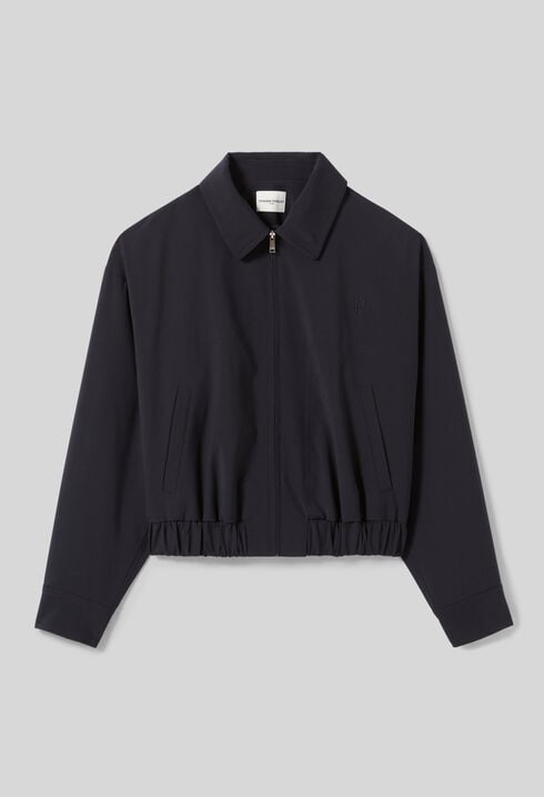 Übergroße Reißverschlussjacke