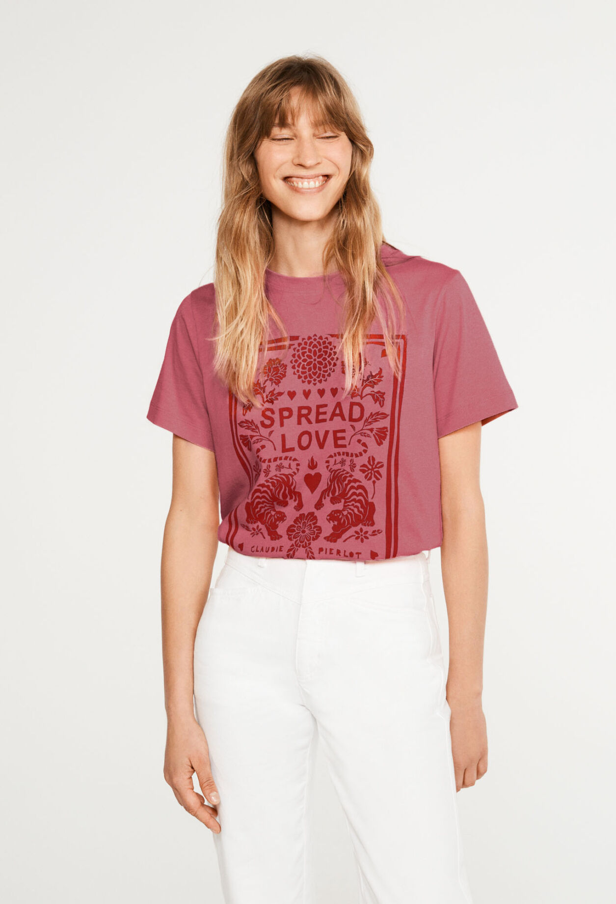 T-Shirt mit Siebdruck